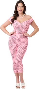 Unique Vintage Rachelle Capri Pants