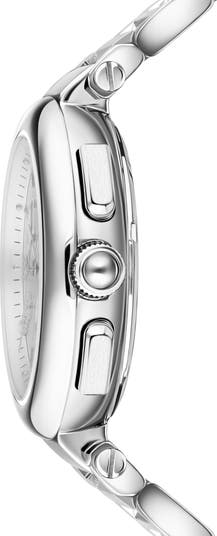 【FERRAGAMO】Legacy Chronograph Watch ツートン 40mm FERRAGAMO Legacy Chronograph Bracelet Watch, 40mm