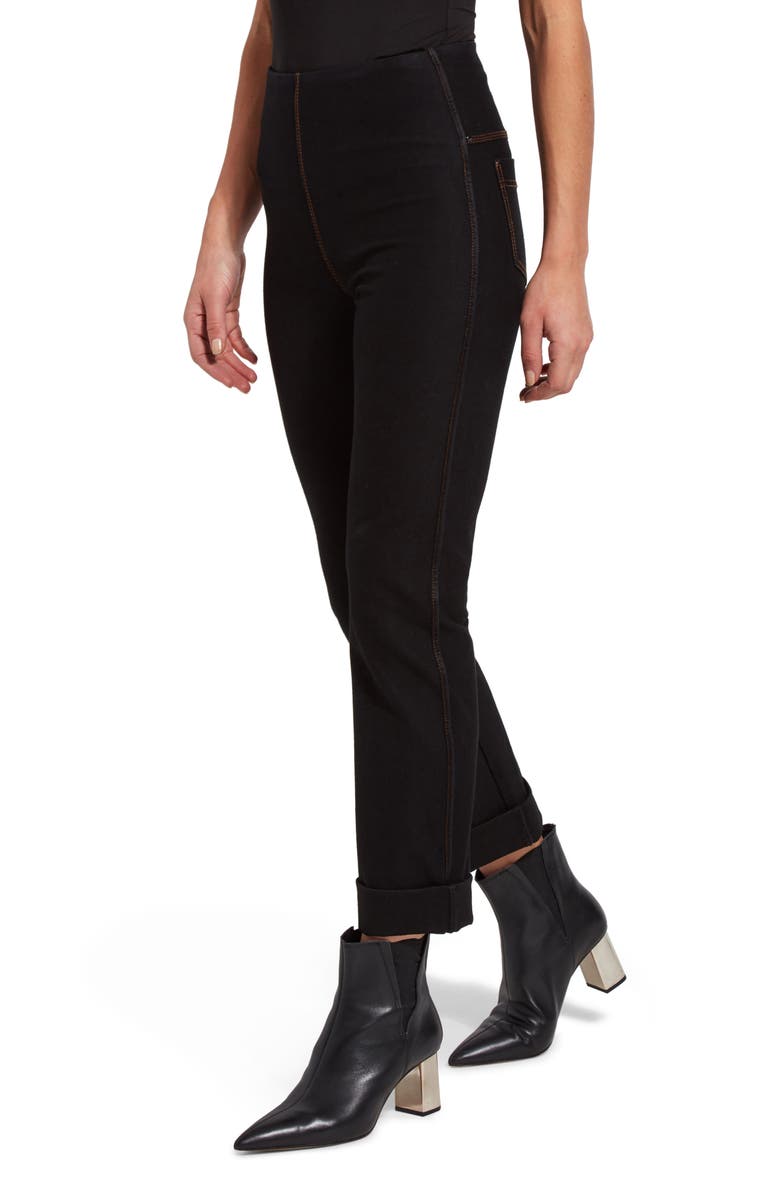 Lysse ́ Boyfriend Denim Leggings, Alternate, color, 