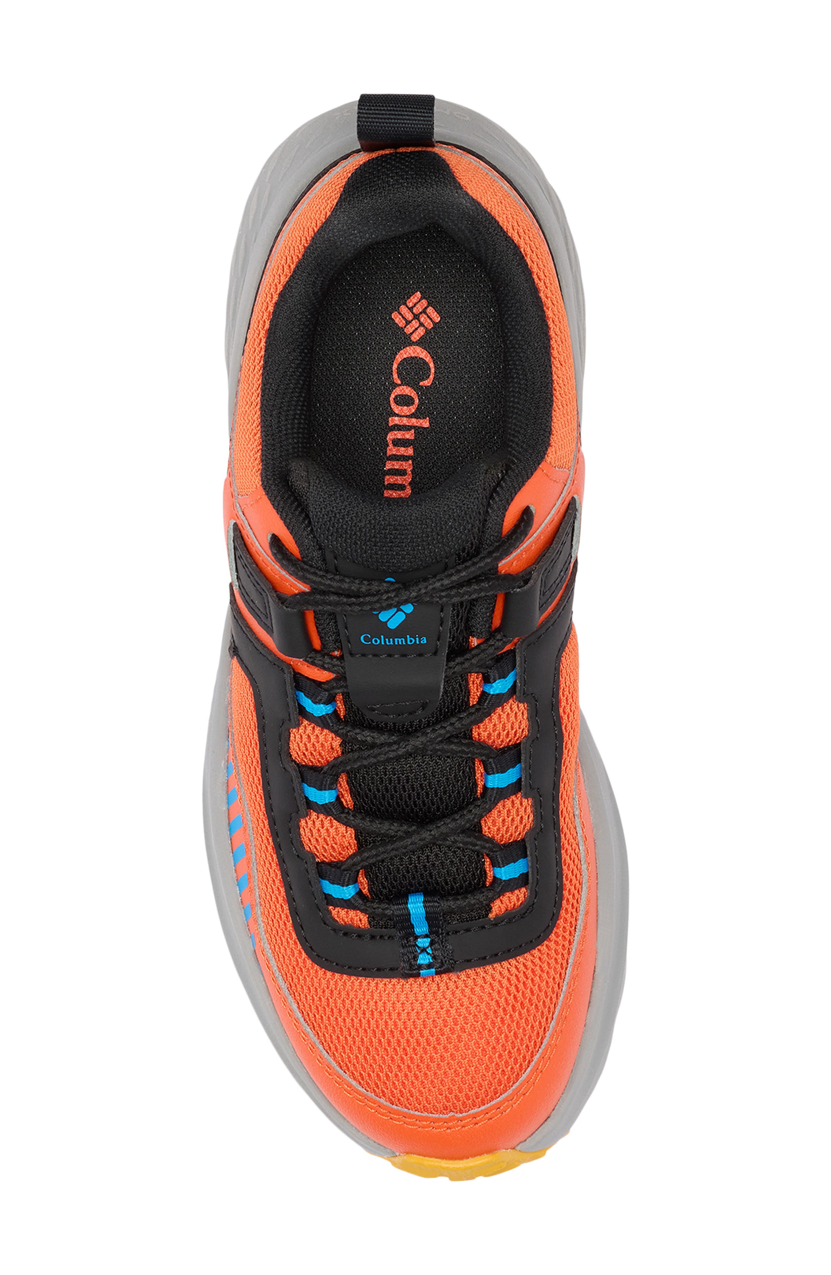 Kids' Konos Low Top Sneaker, Alternate, color, TANGY ORANGE/ COMPASS BLUE