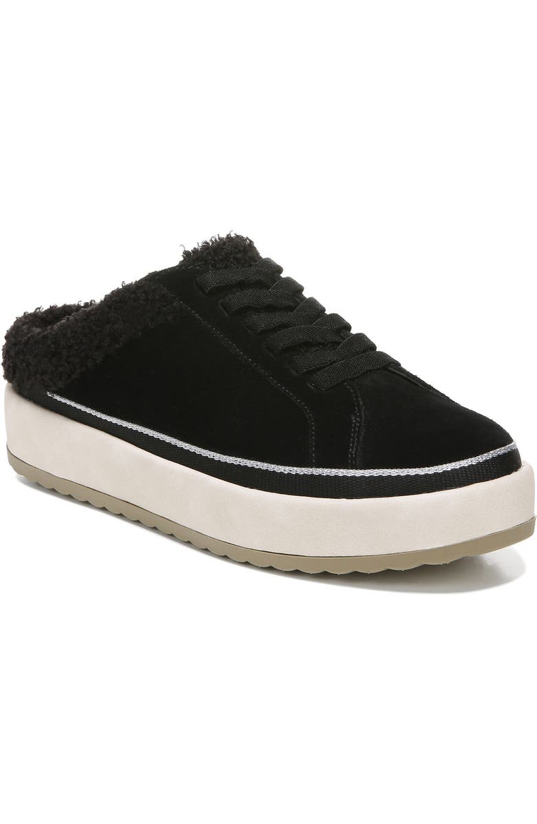 Dr. Scholl's Mellow Faux Fur Lined Mule Sneaker, Main, color,