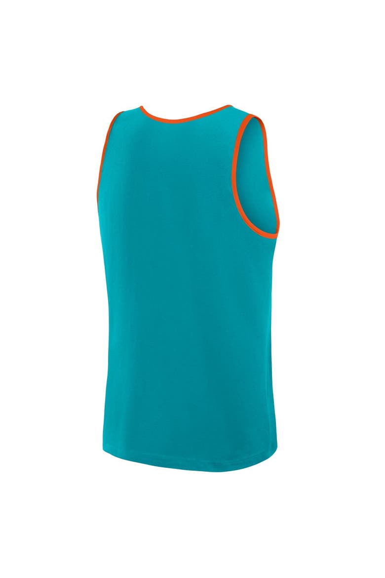 Men's Fanatics  Aqua Miami Dolphins Unmatched Success Tank Top, Alternate, color, Aqua