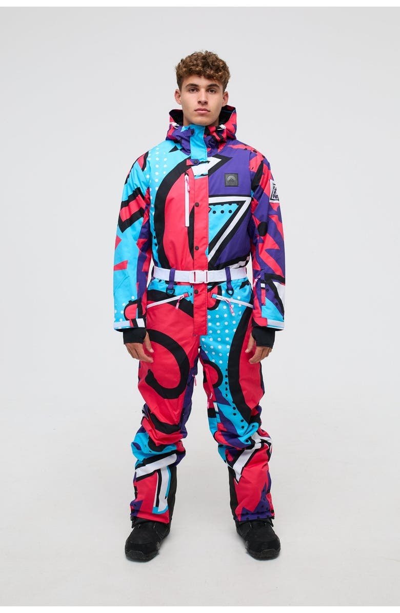 OOSC Fresh Prince Ski Suit - Mens, Main, color, Multi-Colour