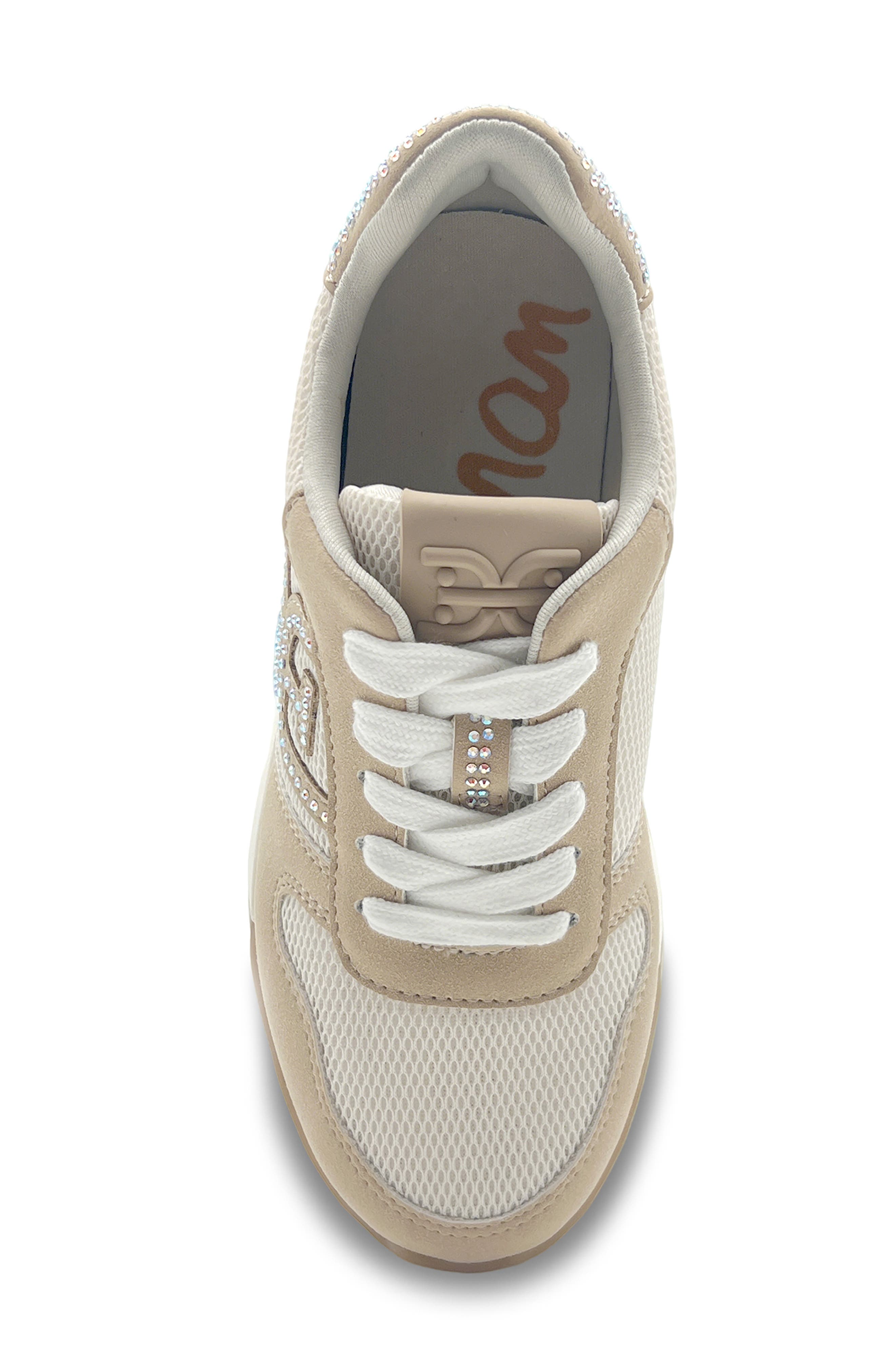 Sam Edelman Kids' Lenny Lee Sneaker, Alternate, color, Tan
