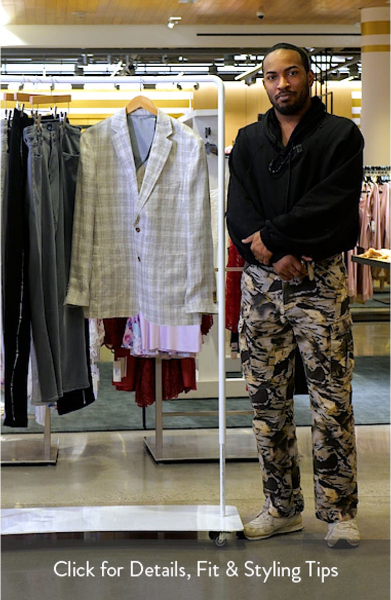 Waverly Park Plaid Linen Sport Coat, sales video thumbnail