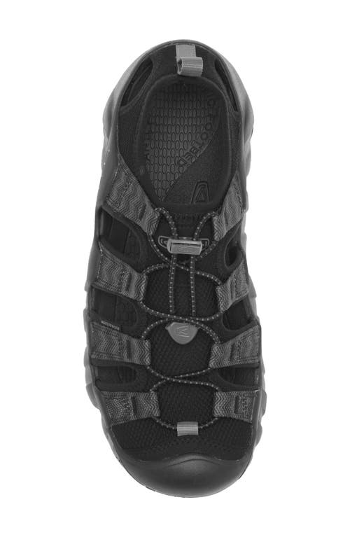 Keen Hyperport H2 Sandal In Black/steel Grey