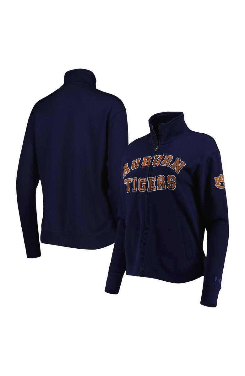 Under Armour Women's Under Armour Navy Auburn Tigers All Day Full-Zip Jacket, Main, color, Navy