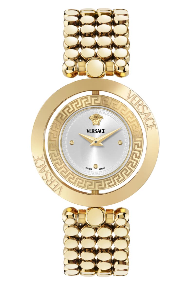 Eon Jewel Bracelet Watch, 34mm, Alternate, color, GOLD/ SILVER