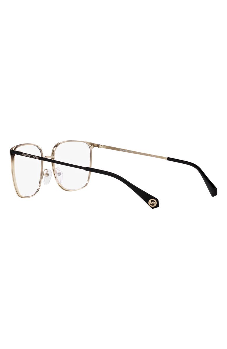 Michael Kors Portland 54mm Square Optical Glasses, Alternate, color, 
