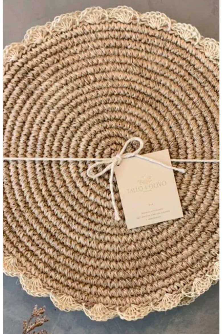 Margarita Placemat - Set of 4, Main, color, Brown