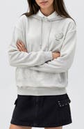 MANGO TEEN Foil Print Hoodie