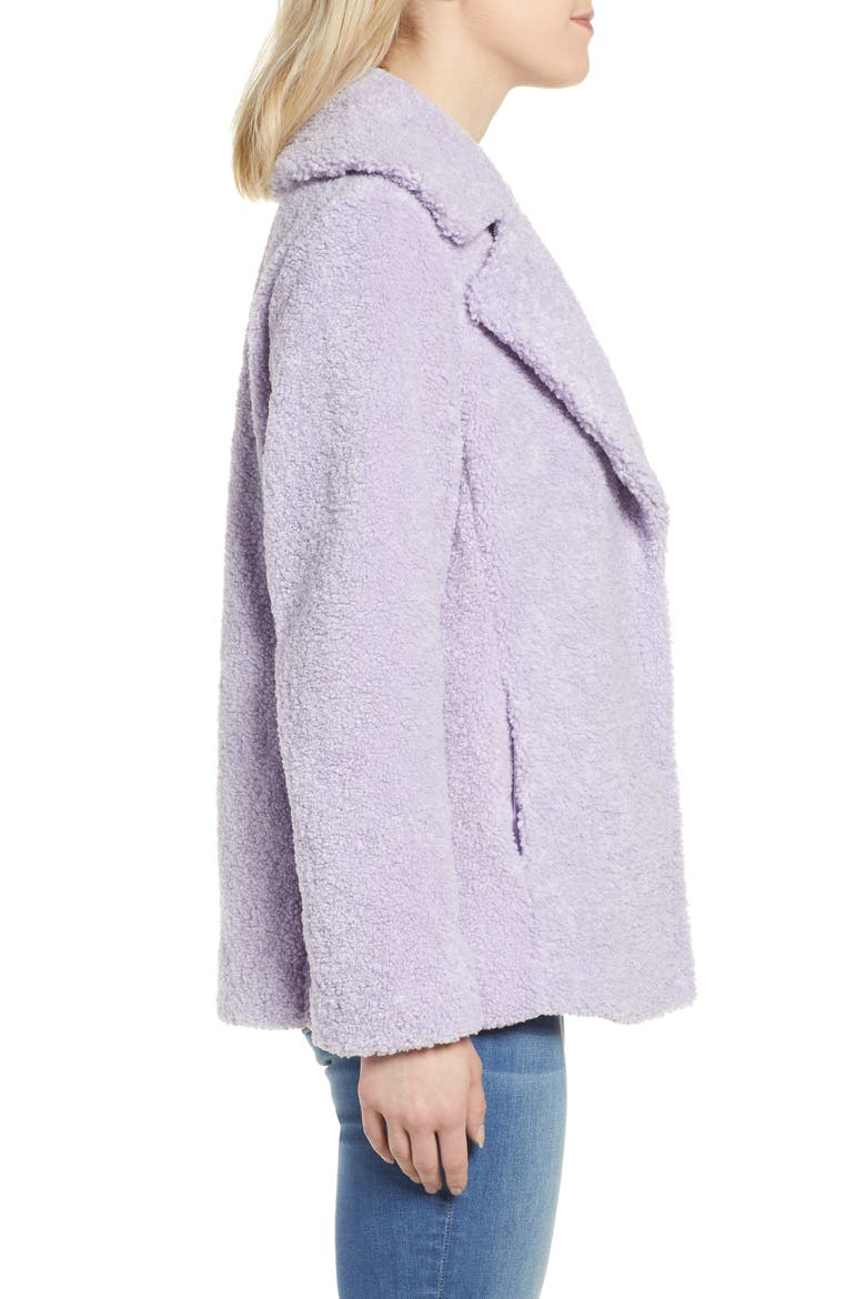 Teddy Bear Coat, Alternate, color, LILAC