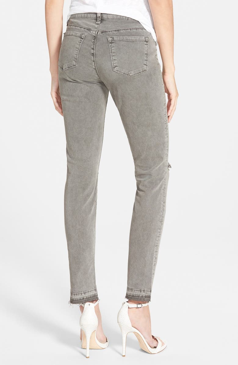 J Brand Mid Rise Skinny Jeans, Alternate, color,