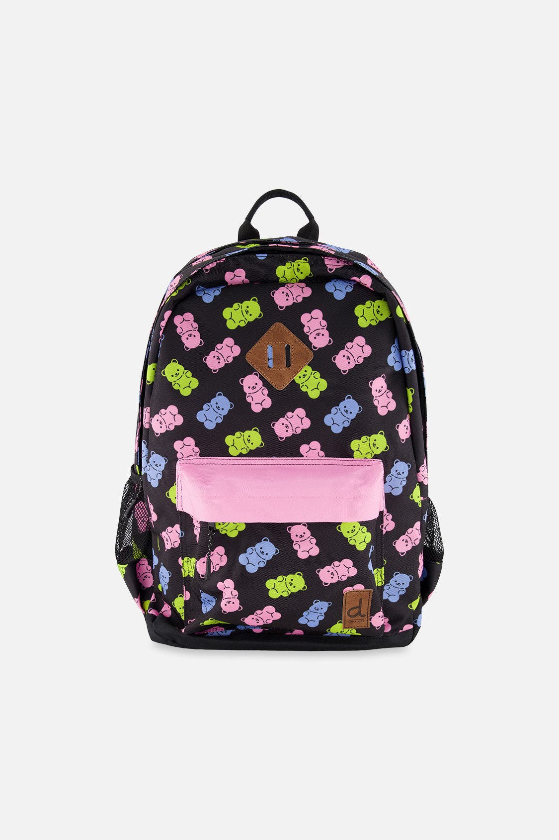 Backpack, Main, color, Black Printed Gummy Bears