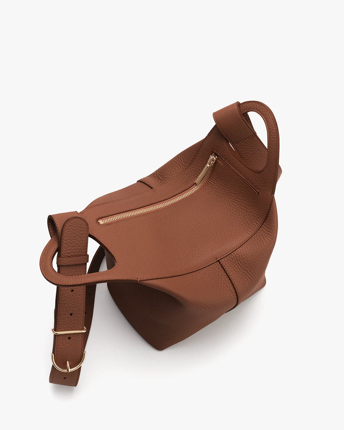 Cuyana Paloma Bag, Alternate, color, Dark Chestnut