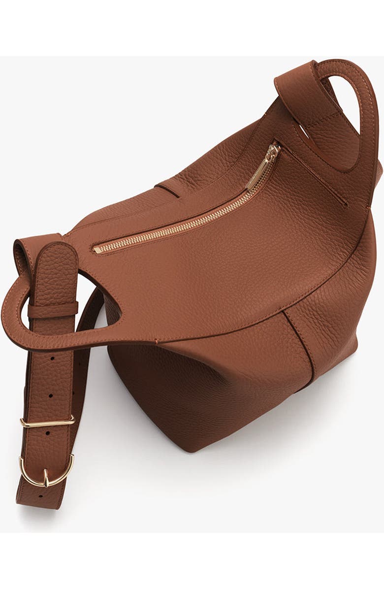 Cuyana Paloma Bag, Alternate, color, Dark Chestnut