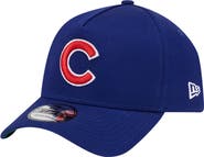 New Era Men's New Era Royal Chicago Cubs Team Color A-Frame 9FORTY Adjustable Hat
