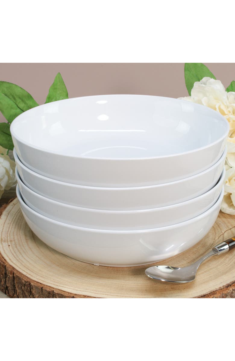 BIA Cordon Bleu Whatever Set of 4 Dinner Bowl Set, Alternate, color, White