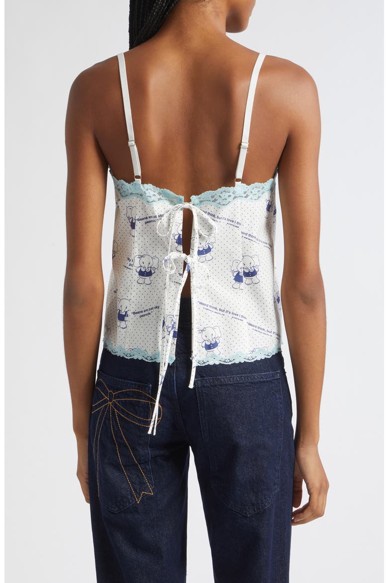Selkie Cotton Camisole, Alternate, color, WHITE
