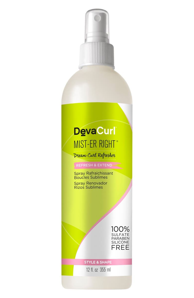 DevaCurl Mist-er Right Dream Curl Refresher, Main, color, 