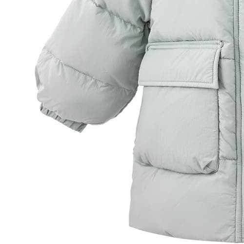 Mimi Tutu Quilted Puffer Jacket In Blue