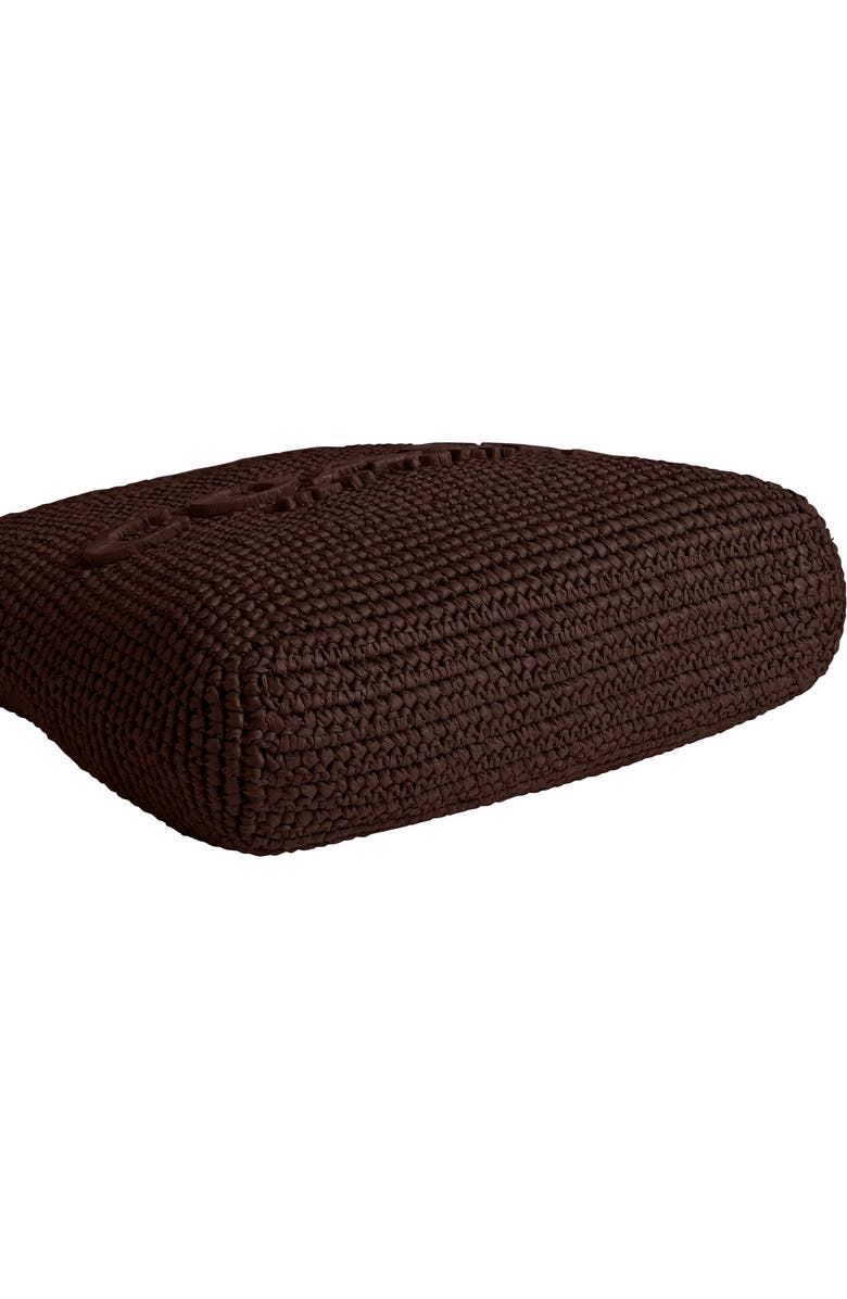 COACH Brooklyn Refined Weave Shoulder Bag, Alternate, color, Maple