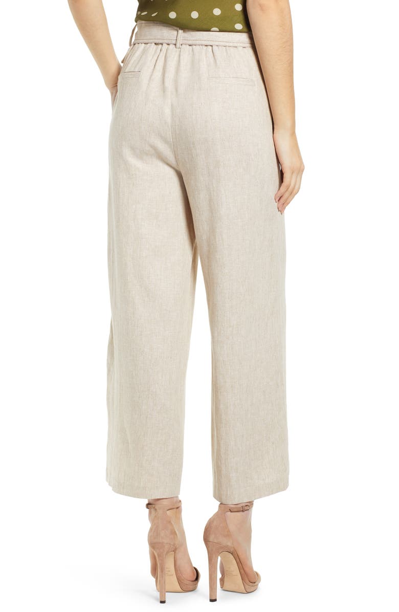 CHRISELLE LIM COLLECTION Chriselle Lim Toulouse Wide Leg Crop Trousers, Alternate, color, 