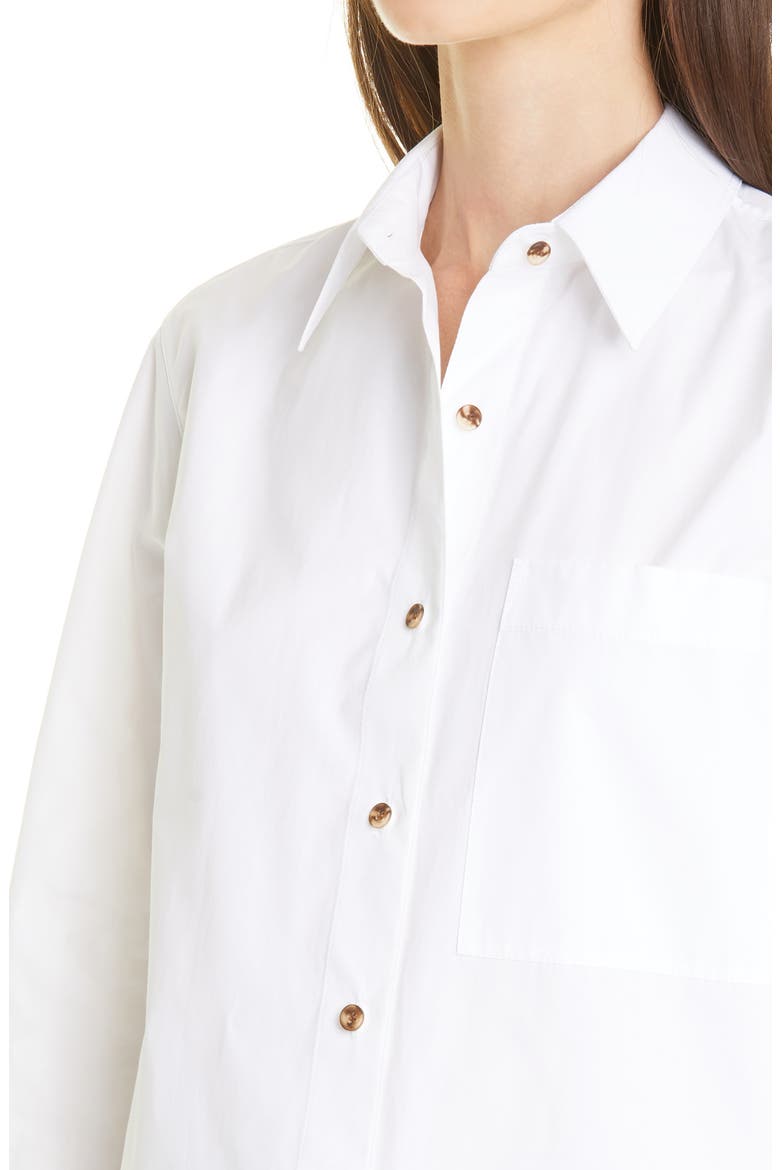 Greyson Cotton Blouse, Alternate, color, WHITE