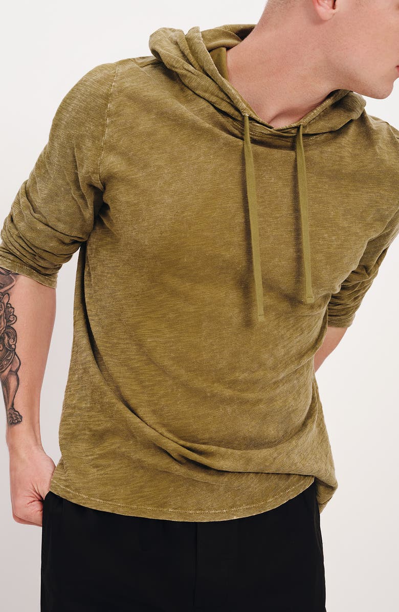 ATM Anthony Thomas Melillo Chroma Wash Long Sleeve Slub Cotton T-Shirt, Main, color,