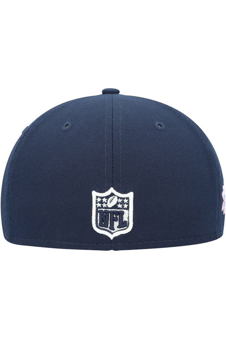Men's New Era Navy Dallas Cowboys Super Bowl XXX Pop Sweat 59FIFTY Fitted Hat, Alternate, color, Navy