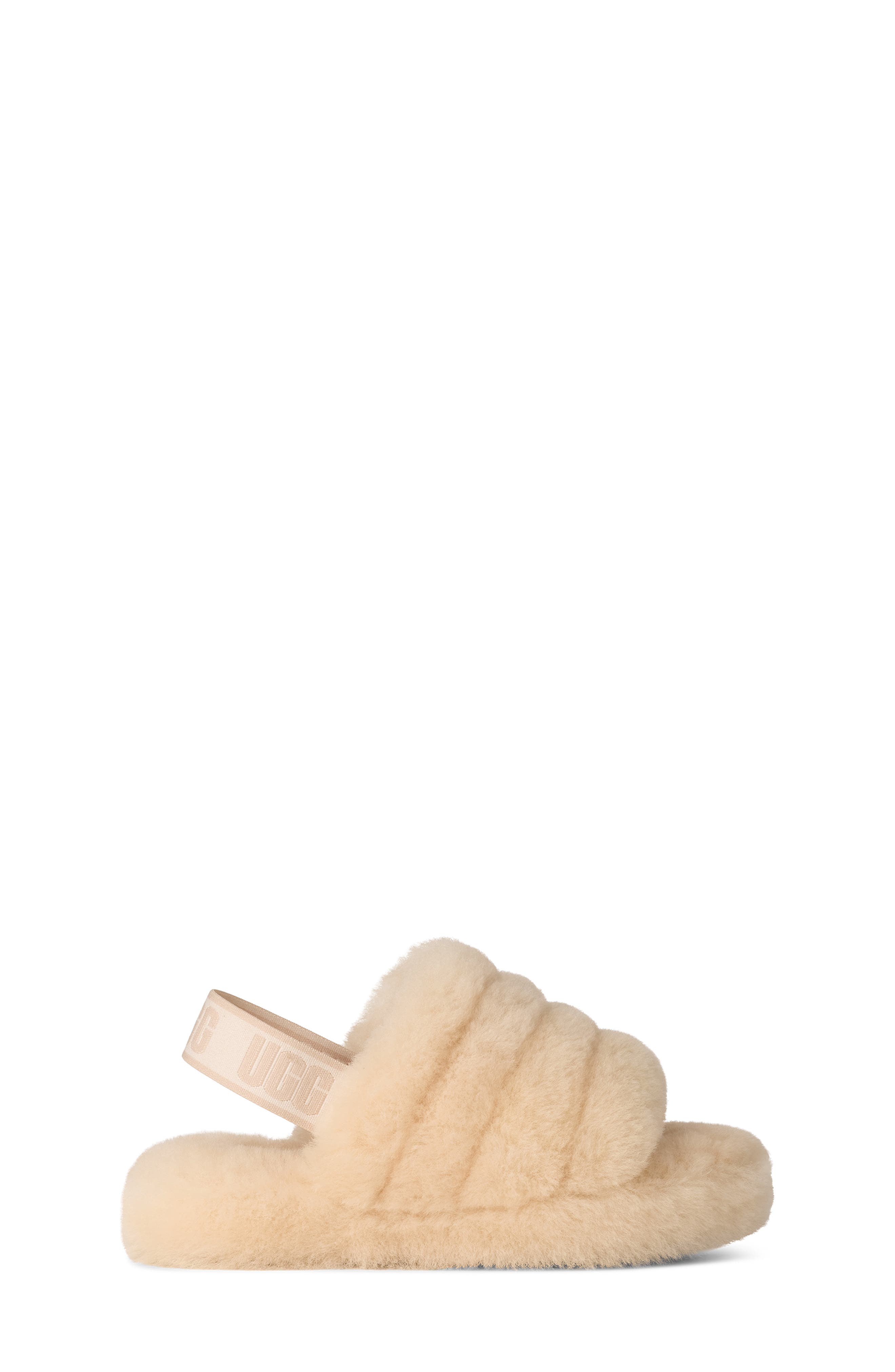 Kids' Fluff Yeah Slingback Sandal, Alternate, color, NATURAL / SEA SALT