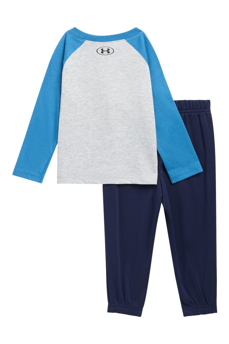 Kids' Play Catch Long Sleeve Tee & Joggers Set, Alternate, color, MOD GRAY