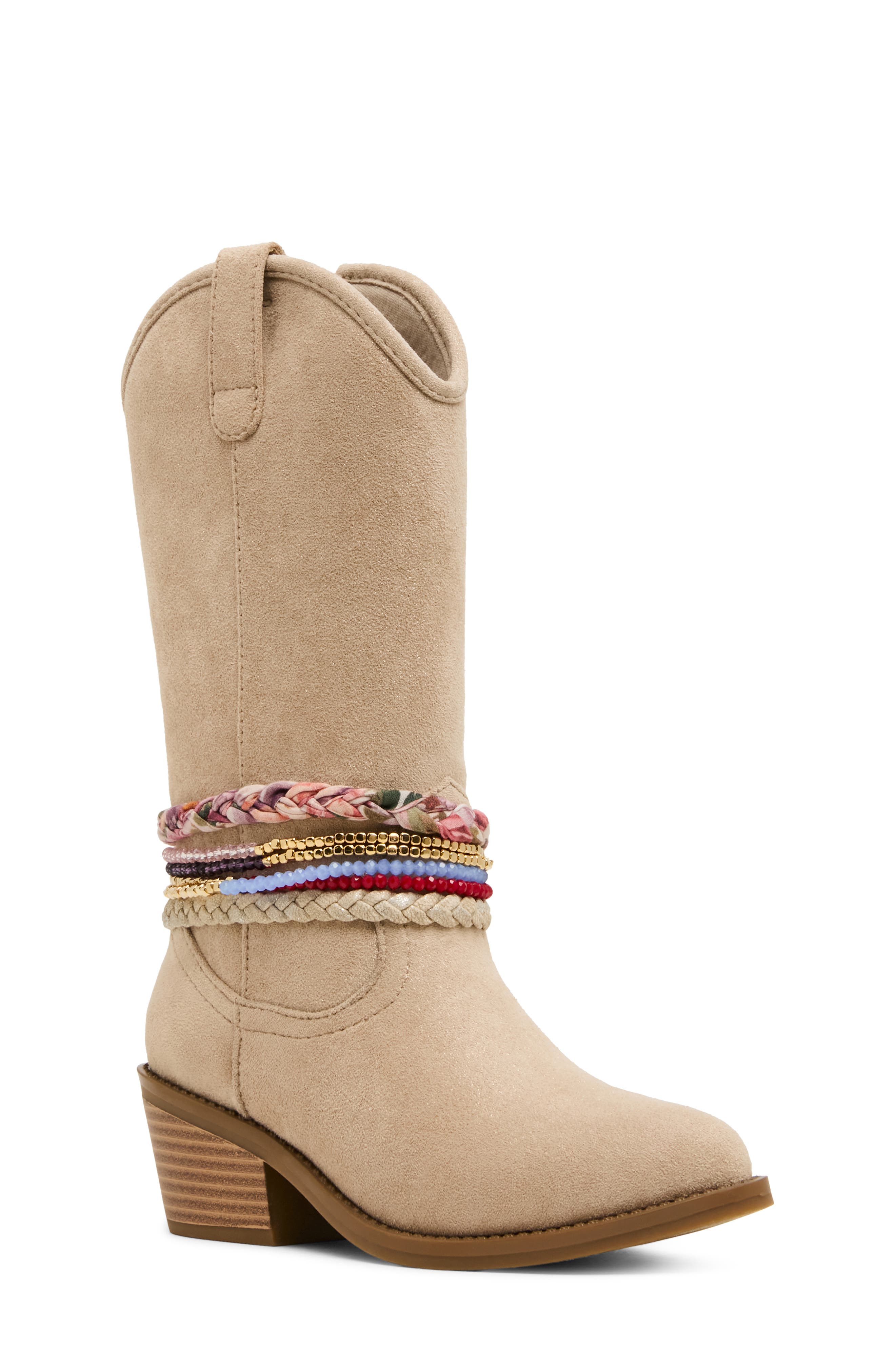 Kids' Jember Western Boot, Main, color, SAND