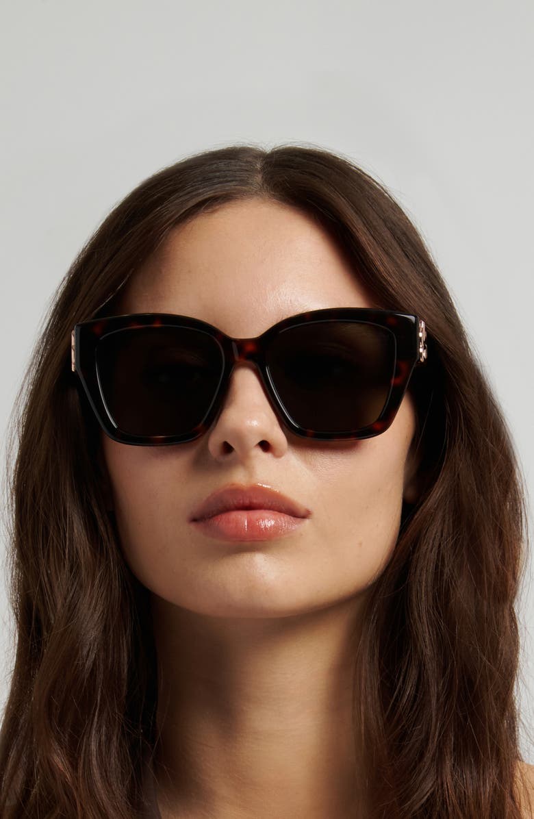 BOSS 54mm Sunglasses, Alternate, color, Havana/ Grey