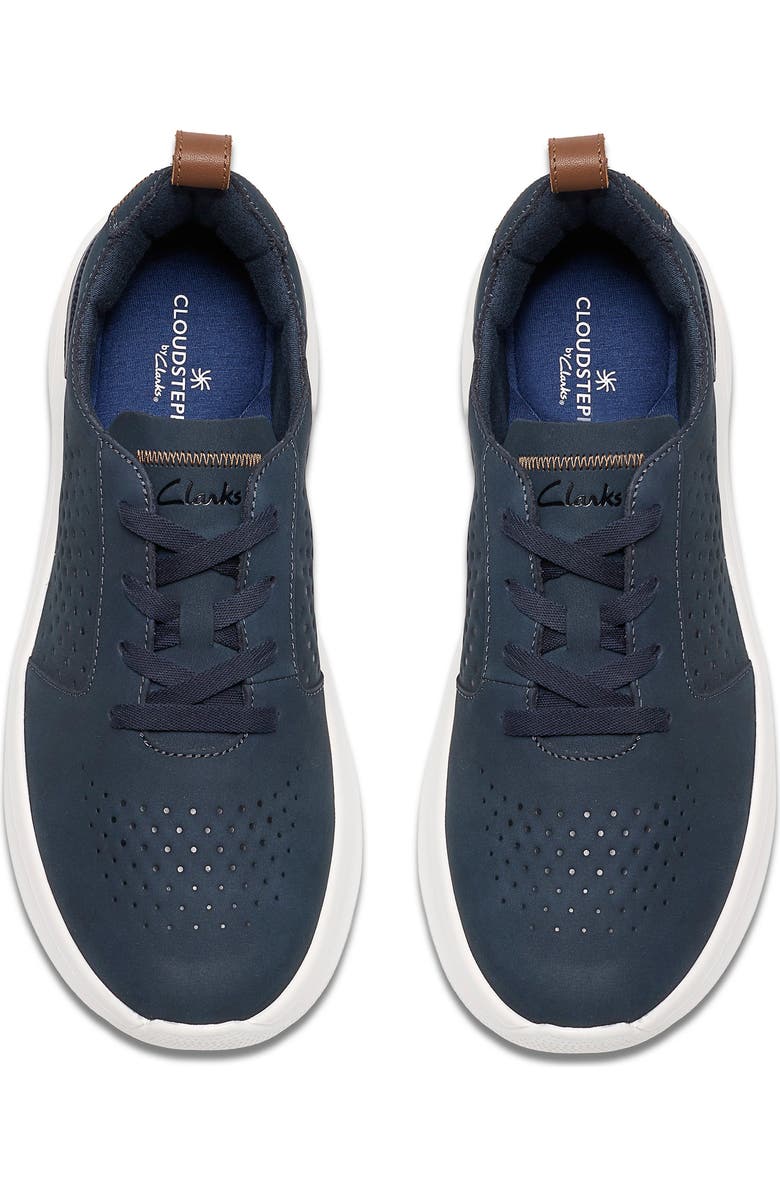 Clarks<sup>®</sup> Solevana Style Sneaker, Alternate, color, Navy