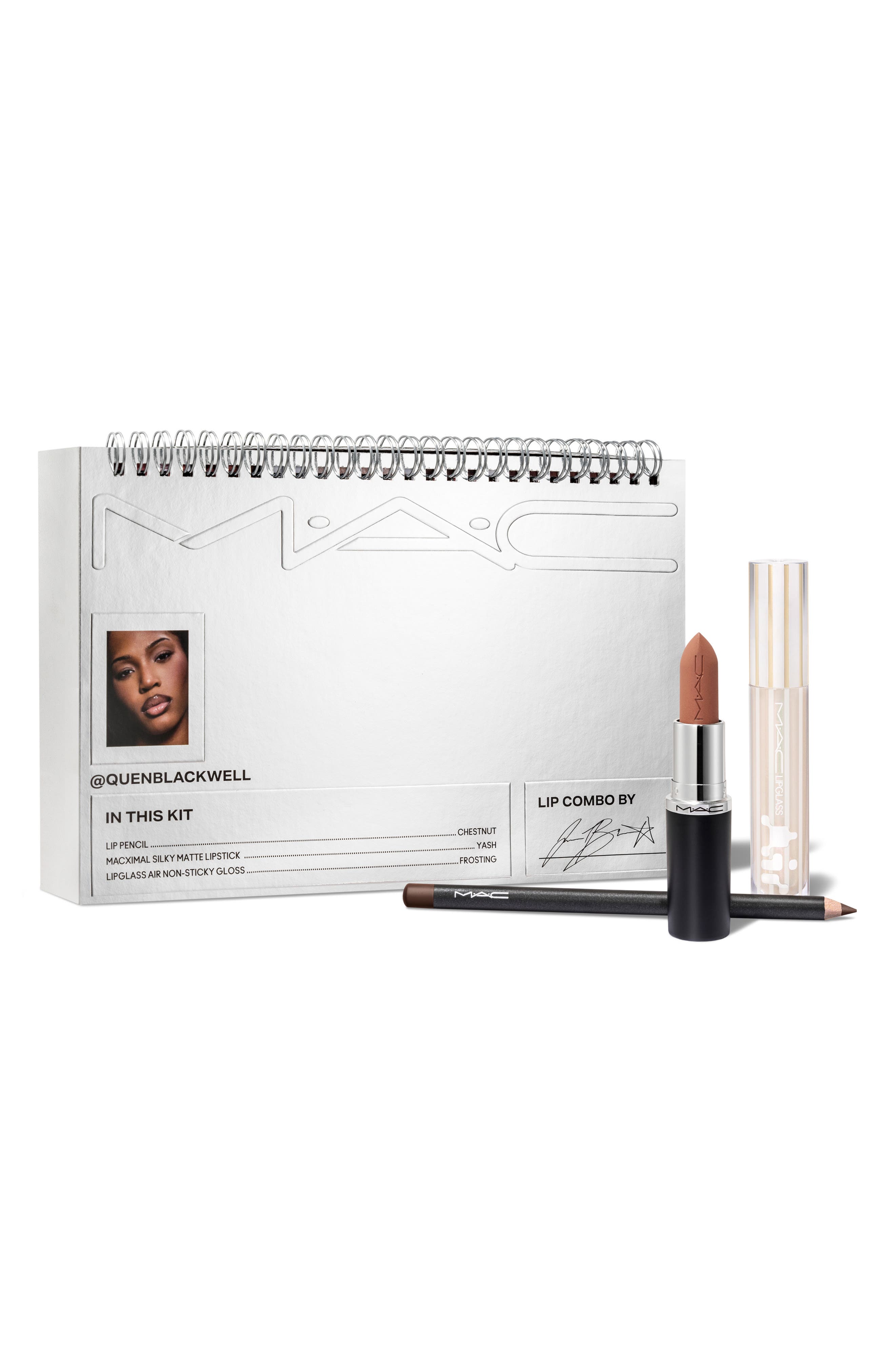 MAC Cosmetics x Quen Blackwell Lip Combo Kit