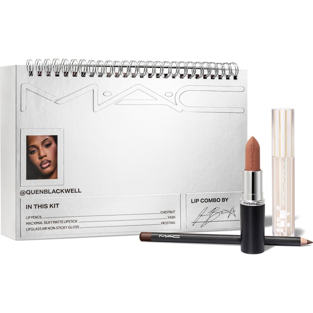 MAC Cosmetics x Quen Blackwell Lip Combo Kit in Lip Combo By Quenblackwell at Nordstrom