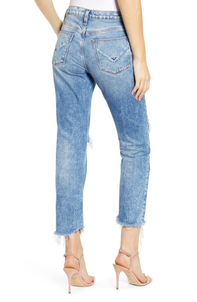 Hudson Jeans Jessi Ripped Ankle Boyfriend Jeans, Alternate, color, 