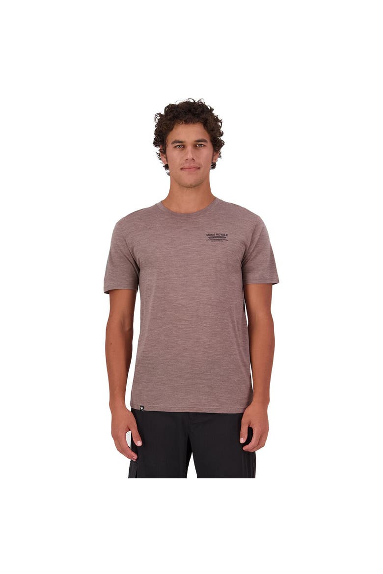 Zephyr Merino Cool T-Shirt - Men's, Alternate, color, Chestnut