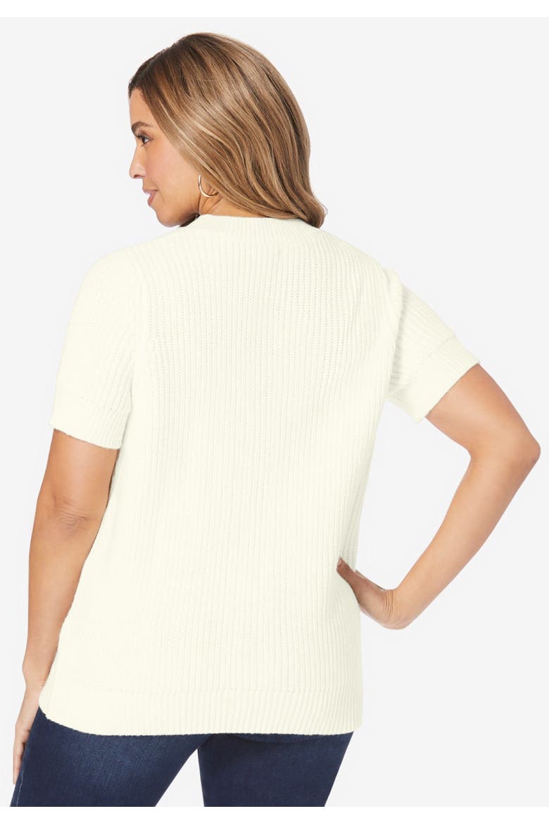 Shaker Tee, Alternate, color, WHITE