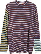 Waste Yarn Project Tania Colorblock Crewneck Sweater