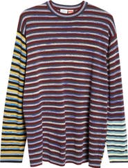 Waste Yarn Project Tania Colorblock Crewneck Sweater