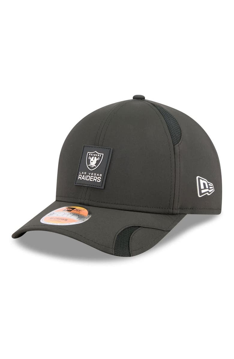 New Era Men's New Era Black Las Vegas Raiders 2025 Sideline  M-Crown 9FORTY Adjustable Hat, Main, color, Black