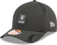 New Era Men's New Era Black Las Vegas Raiders 2025 Sideline  M-Crown 9FORTY Adjustable Hat