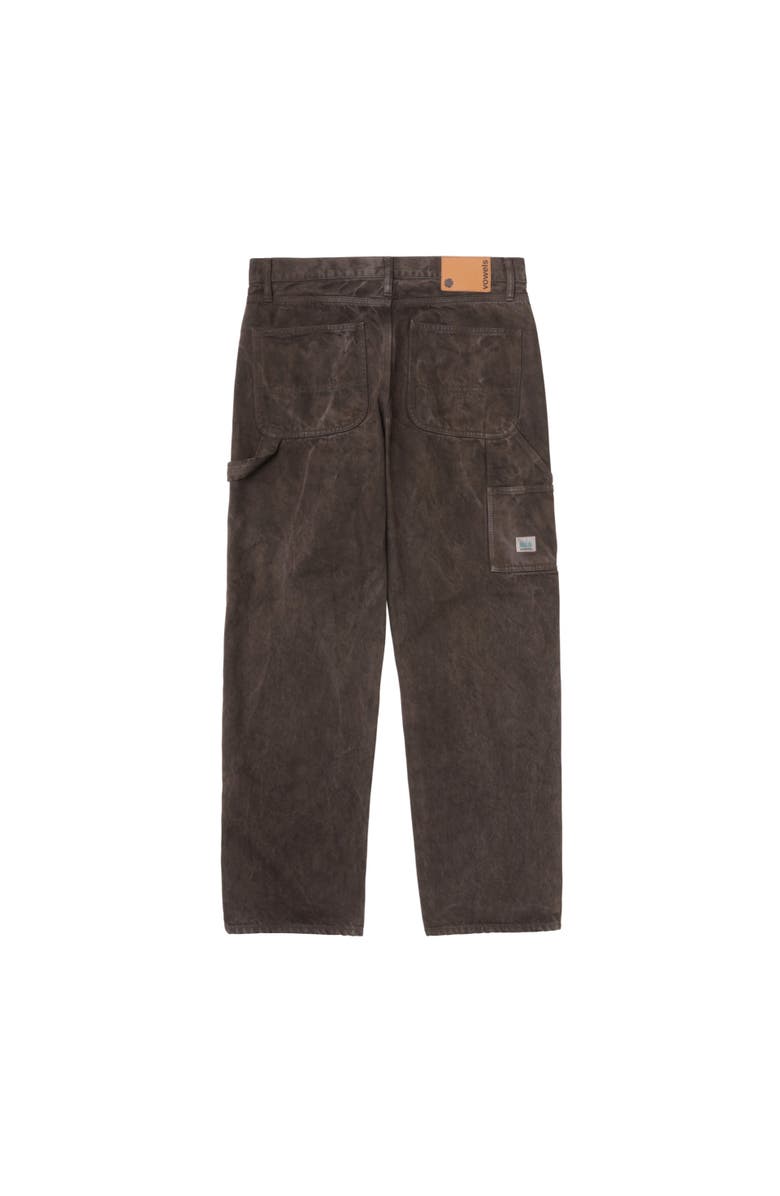 vowels Painter Pants, Alternate, color, Ox Brown