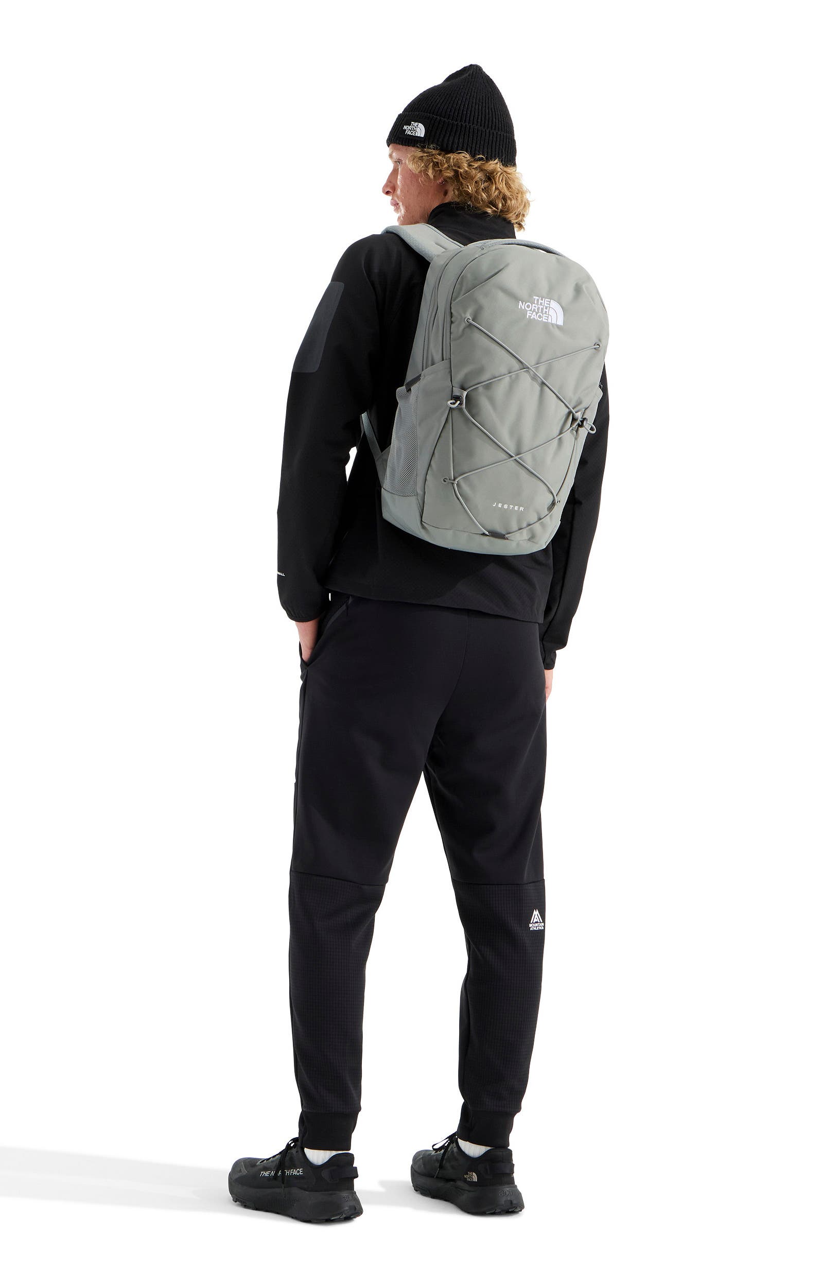 Jester Water Repellent Backpack, Alternate, color, STONE SLAB