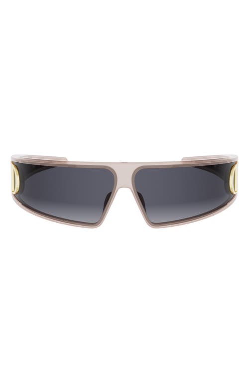 Dior Very M1u 91mm Mask Sunglasses In Black