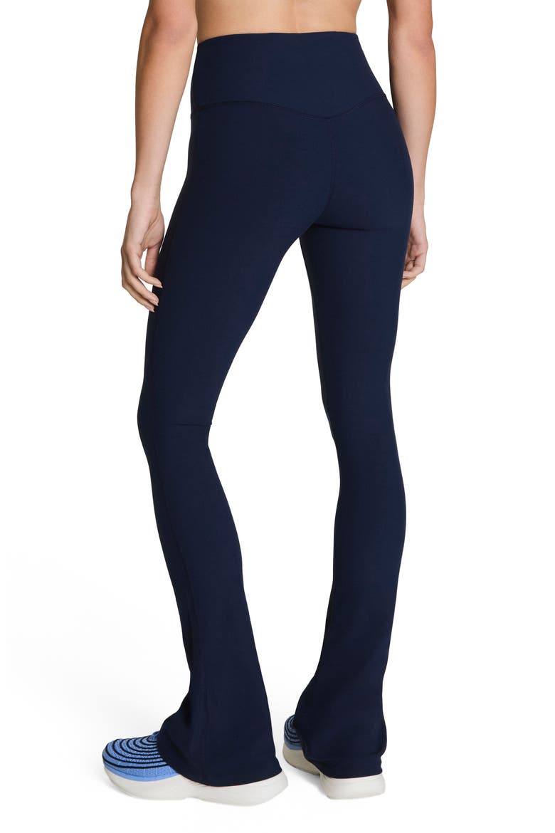 Be Micro Flare Pants, Alternate, color, TIMELESS NAVY