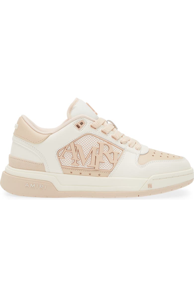 AMIRI Classic Logo Low Top Sneaker, Alternate, color, White Pink
