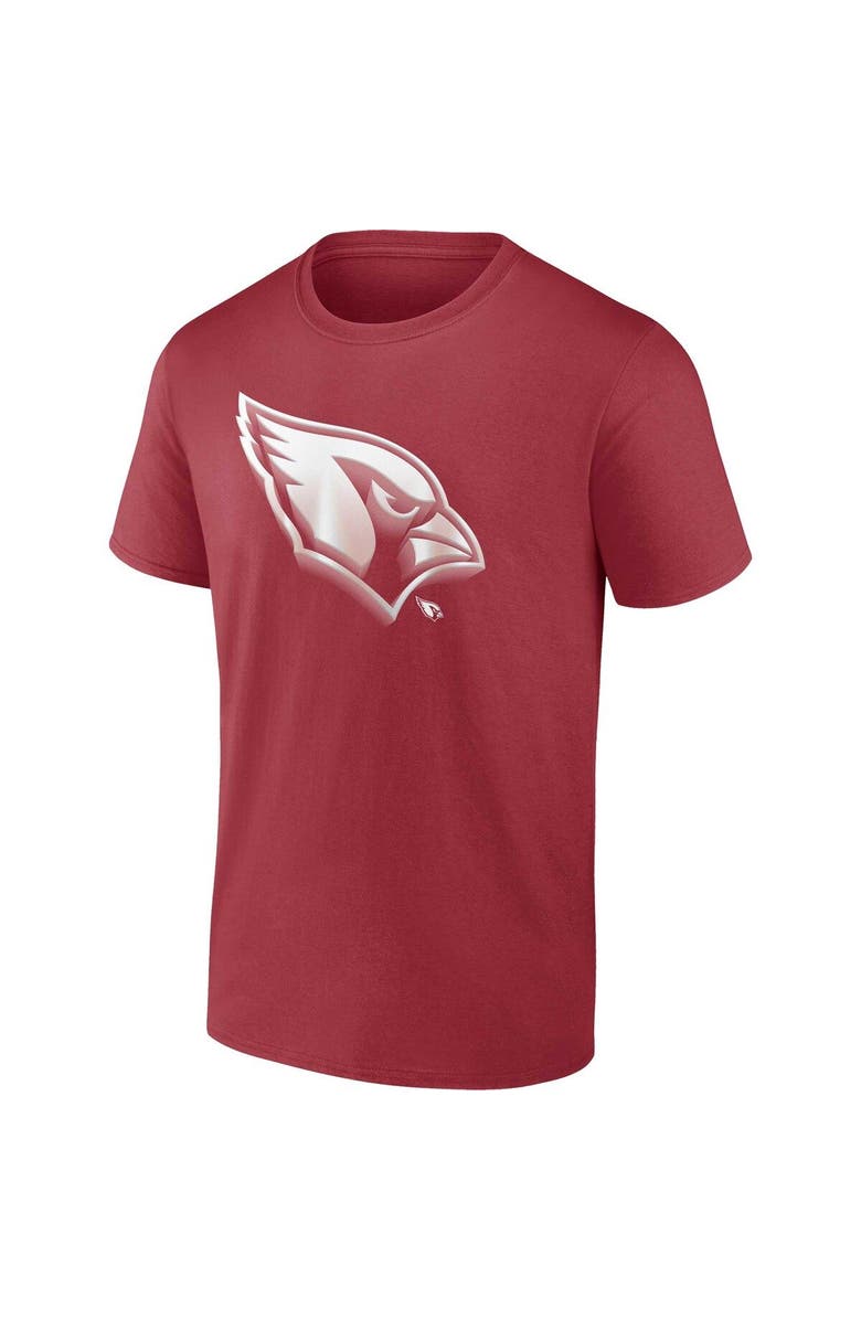FANATICS Men's Fanatics Cardinal Arizona Cardinals Chrome Dimension T-Shirt, Alternate, color, Cardinal